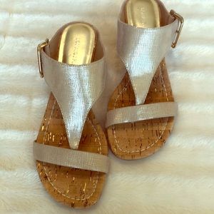 Donald J Pliner cork Wedge Sandal